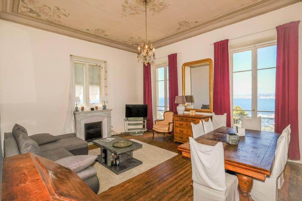 Mont Boron Magnificent View-3 Rooms - Wifi - A.C Ницца Экстерьер фото