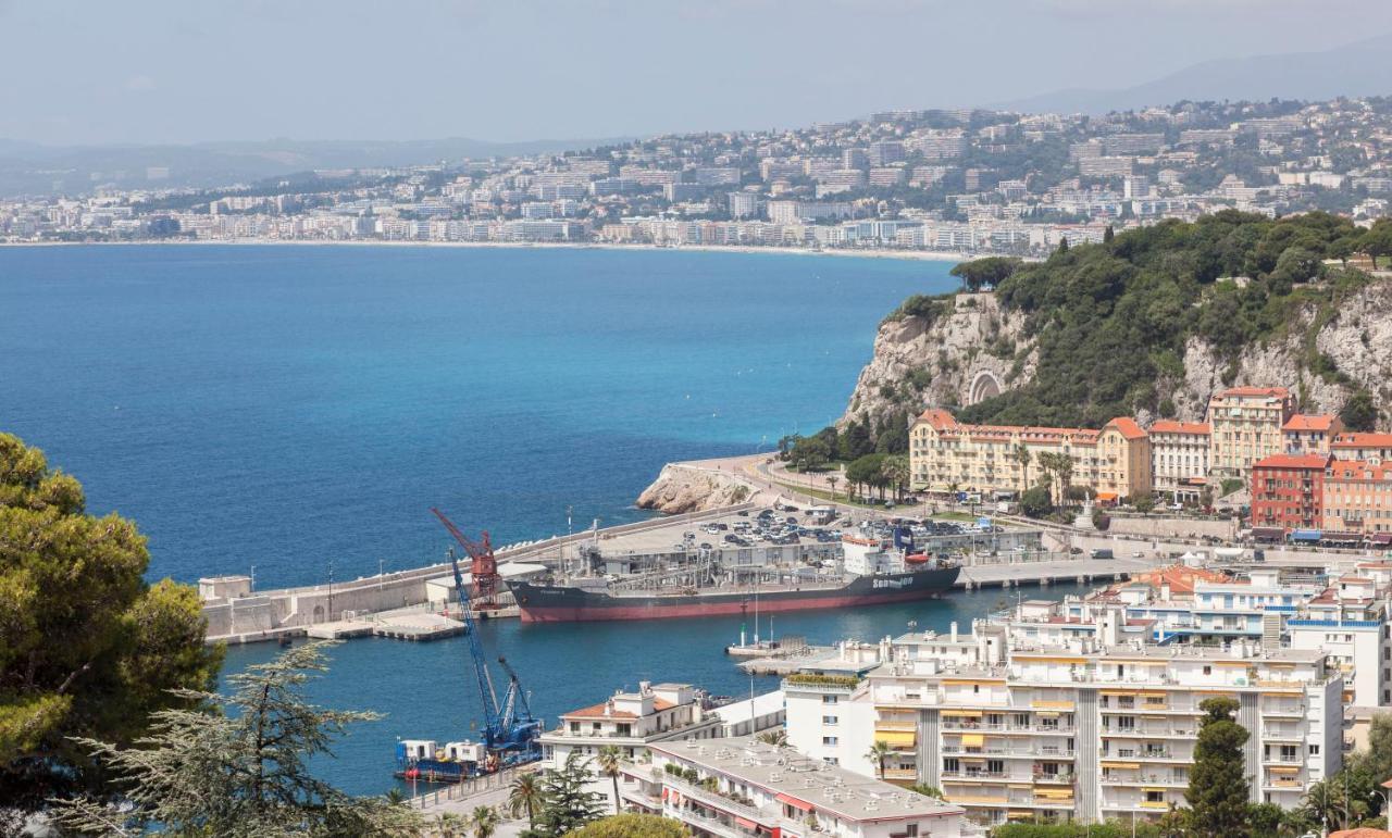 Mont Boron Magnificent View-3 Rooms - Wifi - A.C Ницца Экстерьер фото